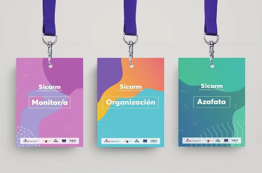 Detalle de acreditaciones impresas